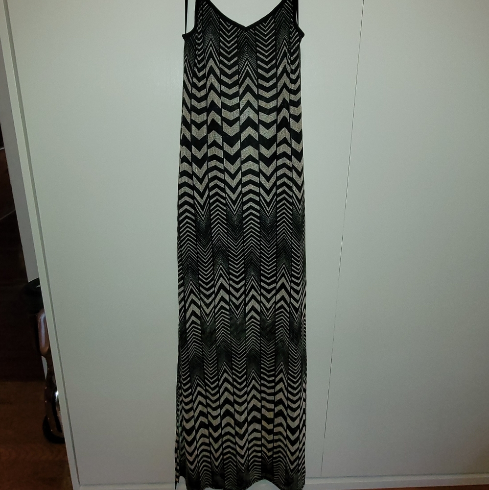 NWOT Geometric Maxi Dress